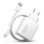 Wall Charger Xiaomi MY-19-ER, 100W, 6.1A, 1 x USB-A, with USB-C Cable, White BHR095VEU