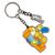 The Simpsons Keychain Family 5 x 12 cm
