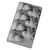 Peanuts Silicone Muffin Tray Snoopy & Woodstock grey