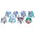 Character Vocal Series 01: Hatsune Miku Mini Figures Snow Miku All Stars Collection Vol. 1 8 cm Blind Box Assortment (8)