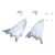Kotobukiya M.S.G. Model Kit Accessory Set Dress Up Parts Side Cloak White Ver. 13 cm