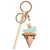 KAWAII - Ice Cream Capybara - Keychain
