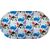 Bath Mat Slip Resistant Polar Animals - Blue - 70 x 39 cm. / Baby and Children