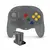 Hyperkin - Wireless Admiral Premium Controller (Space Black) / Nintendo 64