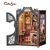 Book Nook Count Cat´s Study 17 x 12 cm