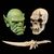 Mythic Legions Action Figure Accessory Enemy Head Pack