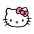 Sanrio Pillow Hello Kitty Face 36 cm