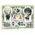 Jujutsu Kaisen Buddycolle Acrylic Stand 5th Anniversary B Toge Inumaki & Yuta Okkotsu (Jujutsu Kaisen 0) 10 cm