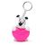 Asterix Keychain Dogmatix Pink Heart