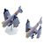 Rebuild of Evangelion SYUTO Tiny Scale Plastic Model Kit UNAF Close Air Support VTOL Aircraft YAGR-3B 5 cm