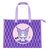 Sanrio PVC Shopping Bag Kuromi Japanese 49 x 36 x 10 cm