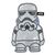 STAR WARS - Storm Tropper - Stuffed Dog Toy