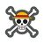 ONE PIECE - Jolly Roger - Cushion