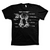 STAR WARS - T-Shirt AT-AT Sketch - Black (S)