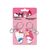 HELLO KITTY & MELODY - Duo Set Metal BFF Keychains
