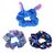 STITCH - Hair Accessories Shiny "Scrunchies" - 3 Pc
