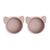 Nuuroo - Rosa Silicone Snack Box small 2-pack Koala - Woodrose /