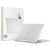 Tech-Protect SmartShell Case for MacBook Air 13" M2 / M3 / 2022-2024 - Clear-Glitter