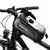 Wozinsky bicycle bag for the frame, armored, with a phone pocket, 1.7 l - black