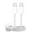 Puro Fabrik 60W Braided Cable USB-C - USB-C 3m - White