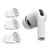Tech-Protect Ear Tips for AirPods Pro 3 in sizes S / M / L 3-pack - white
