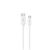 Dudao L2SM USB-A / micro USB 6A cable 1.2 m - white