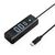 Orico PWC2U-C3 3-port USB hub 2x USB-A 3.0 1x USB-C 3.0 0.5 m - black