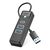 Orico PWC2U-U3 3-port USB hub 2x USB-A 3.0 1x USB-C 3.0 0.15 m - black