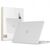 Tech-Protect SmartShell Case for MacBook Neo 13" 2026 - Clear-Glitter