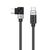 Orico CW240 USB-C to USB-C PD 240W 1.5m Angled Cable - Black