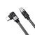 C2C PD100W Laptop Fast Charging Cable (Right Angle) black 1m