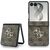 Etui Guess Big 4G Logo na Samsung Galaxy Z Flip 8 - brązowe
