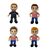 Atletico de Madrid player assorted plush toy 36cm