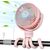 Momcozy portable stroller fan, pink