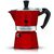 Moka pot for 3 cups Moka Express 5466 BIALETTI red