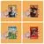 DRAGON BALL Z - Characters - Set of 4 Lenticular Magnet