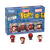SPIDER-MAN - Bitty Pop 4 Pack 2.5cm - Parker Split