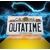BACK TO THE FUTURE - Outatime Number Plate Replica