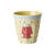 Rice - Melamine Cup with Cream Snoopy Print - Cream and Yellow - Medium - 250 ml /
