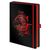 Harry Potter Gryffindor premium A5 notebook - STATIONERY / SCHOOL|NOTEBOOKS