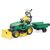 Bruder -  BWorld John Deere Lawn Tractor with trailer and gardener (BR62104) / Toys