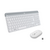 LOGITECH Slim Wireless Keyboard and Mouse Combo MK470 - OFFWHITE - NORDIC / Computers | Techbox