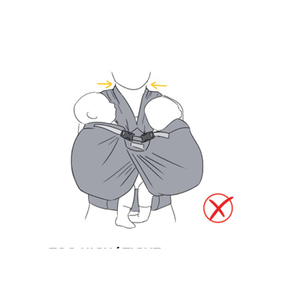 MiniMonkey - Baby Twin Carrier Black / Baby and Children