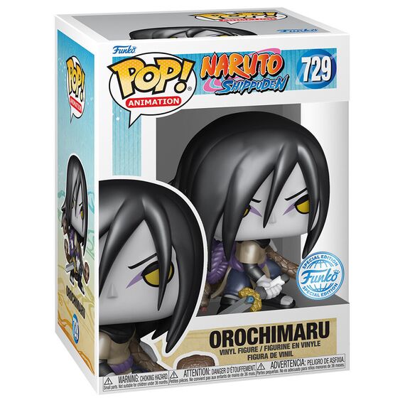 Set figure POP & Tee Naruto Shippuden Orochimaru - Funko POP - Collectibles - Techbox