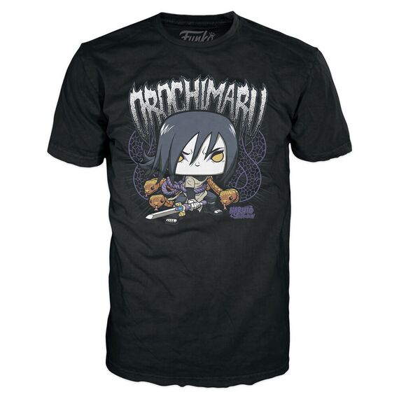 Set figure POP & Tee Naruto Shippuden Orochimaru - Funko POP - Collectibles - Techbox