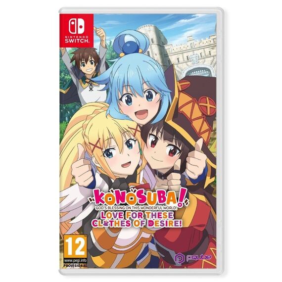 KONOSUBA: God's Blessing on this Wonderful World! Love For These Clothes Of Desire / Nintendo Switch - Nintendo Switch Games - Games - Techbox
