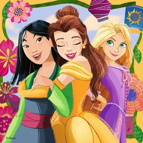 Ravensburger -Puzzle  Disney Princess 3x49p / Toys - Puzzles - Gifts - Techbox