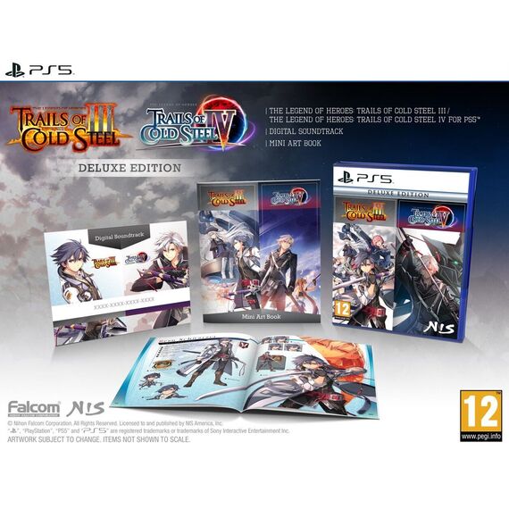 The Legend of Heroes: Trails of Cold Steel III / The Legend of Heroes: Trails of Cold Steel IV (Deluxe Edition) / PlayStation 5 - PS5 Games - Games - Techbox
