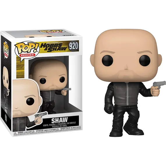 FUNKO POP! MOVIES FAST AND FURIOUS: HOBBS & SHAW SHAW #920 VINYL FIGURE - Funko POP - Collectibles - Techbox