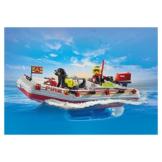 Playmobil - Fireboat with Aqua Scooter (71464) / Toys - Playmobil - Collectibles - Techbox